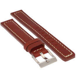 PASEK DO ZEGARKA 18 mm DILOY P353.18.3 BRĄZOWY