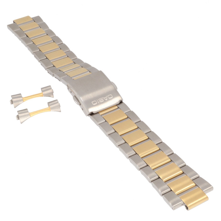 ORYGINALNA BRANSOLETA CASIO MTP-1299 MTP-1299SG-9AV STALOWA
