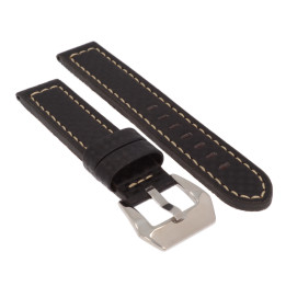 PASEK DO ZEGARKA 18 mm DILOY 382.18.1.22 CZARNY