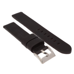 PASEK DO ZEGARKA 18 mm DILOY 383.01.18 CZARNY
