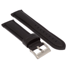 PASEK DO ZEGARKA 22 mm DILOY 393.01.22 CZARNY