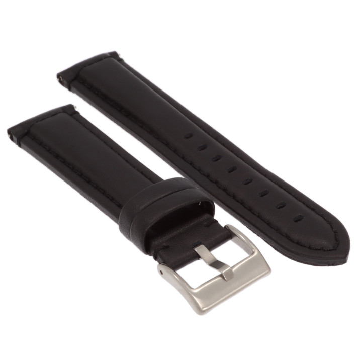 PASEK DO ZEGARKA 22 mm DILOY 393.01.22 CZARNY