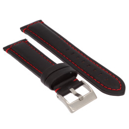 PASEK DO ZEGARKA 22 mm DILOY 393.53.22 CZARNY