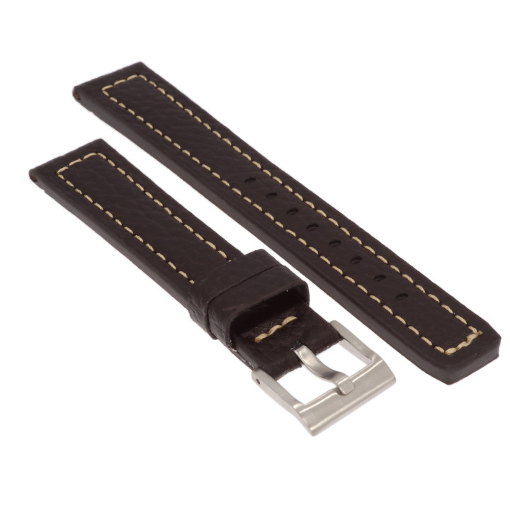 PASEK DO ZEGARKA 18 mm DILOY 362.18.2 (1) BRĄZOWY