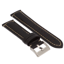 PASEK DO ZEGARKA 22 mm DILOY 394.22.1.22 CZARNY