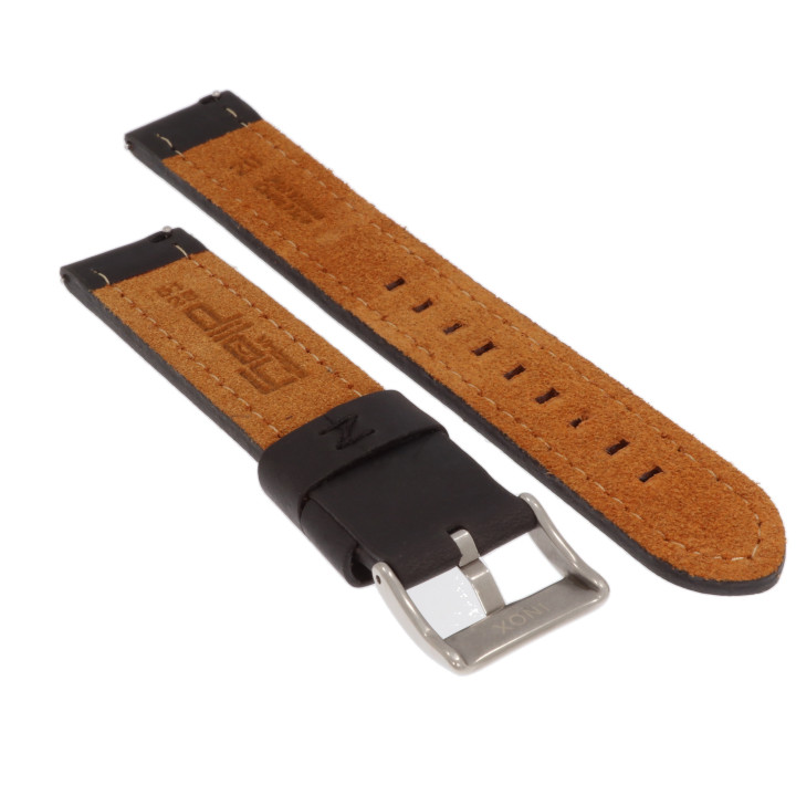 PASEK DO ZEGARKA 20 mm DILOY 384EL.01.20 CZARNY