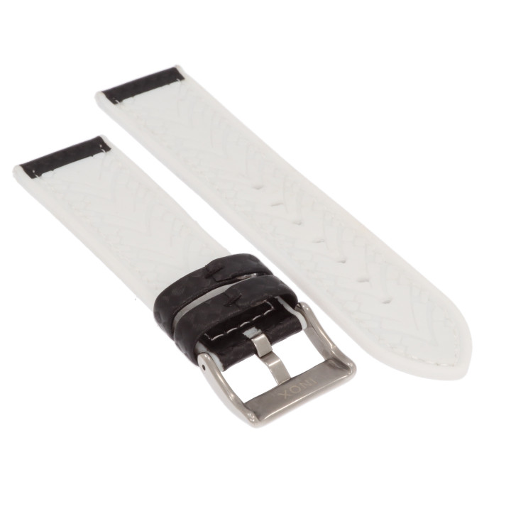 PASEK DO ZEGARKA 22 mm DILOY 400.1.22.22 CZARNY