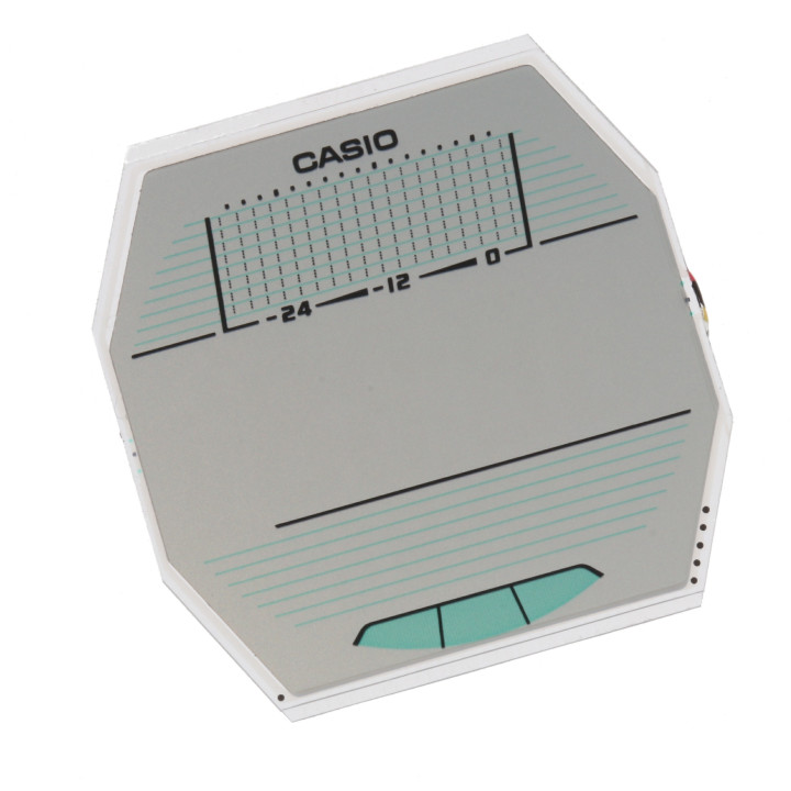 ORYGINALNY WYŚWIETLACZ LCD CASIO PAG-80 PAG-80-1V PAG-80L-3V PAG-80T-7V