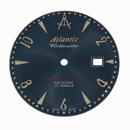 ORYGINALNA TARCZA CYFERBLAT ATLANTIC 3415 GRANATOWA