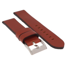 PASEK DO ZEGARKA 20 mm DILOY 383.08.20 BRĄZOWY (1)