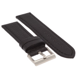 PASEK DO ZEGARKA 24 mm DILOY 376EA.24.1 CZARNY