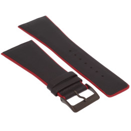 PASEK DO ZEGARKA OBAKU V102GBBRB CZARNO-BORDOWY