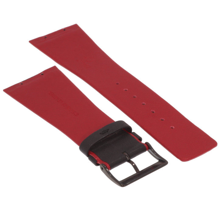 PASEK DO ZEGARKA OBAKU V102GBBRB CZARNO-BORDOWY