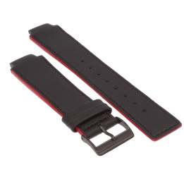 PASEK DO ZEGARKA OBAKU V100GBBRB CZARNO-CZERWONY