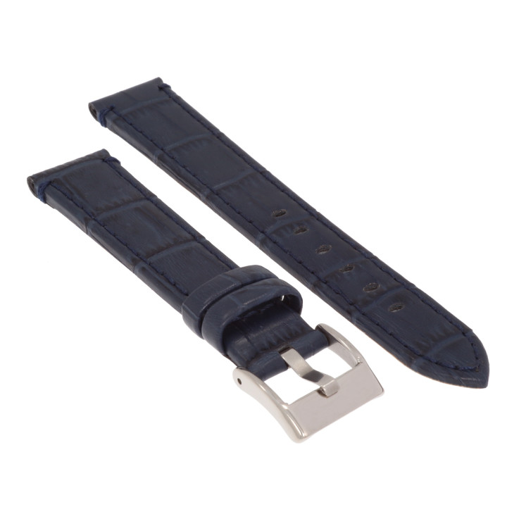 PASEK DO ZEGARKA 18 mm DILOY 361.05.18 GRANATOWY