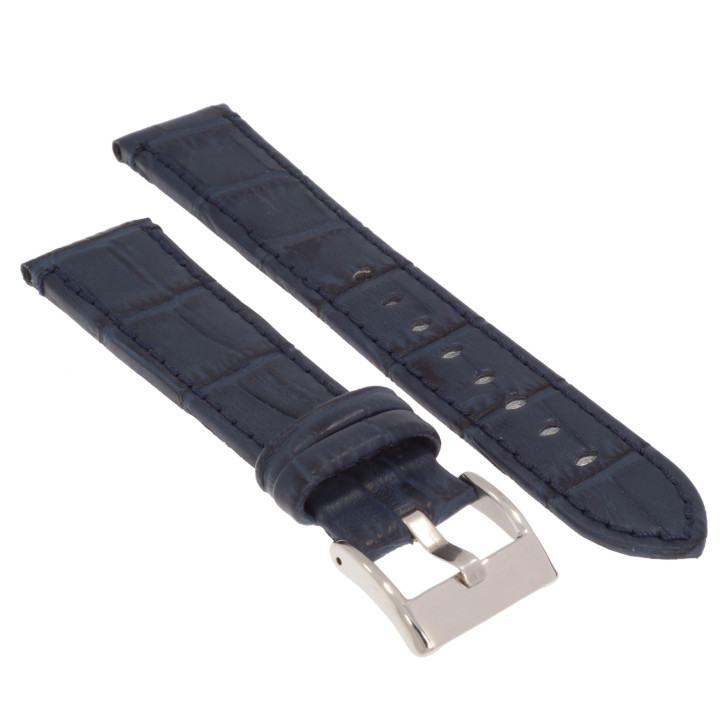 PASEK DO ZEGARKA 20 mm DILOY 361.05.20 GRANATOWY