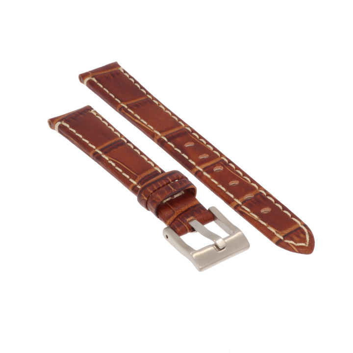 PASEK DO ZEGARKA 14 mm DILOY 361.14.3 BRĄZOWY