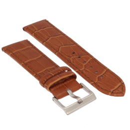 PASEK DO ZEGARKA 24 mm DILOY 361.24.3 BRĄZOWY