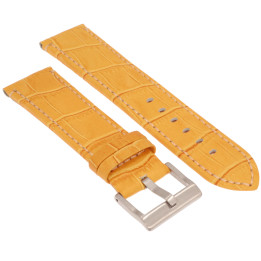 PASEK DO ZEGARKA 22 mm DILOY 361.22.10 ŻÓŁTY
