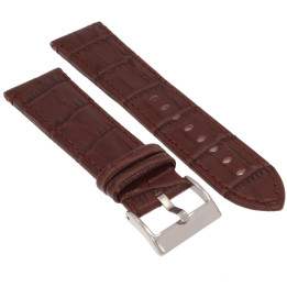 PASEK DO ZEGARKA 24 mm DILOY 361.02.24 BRĄZOWY