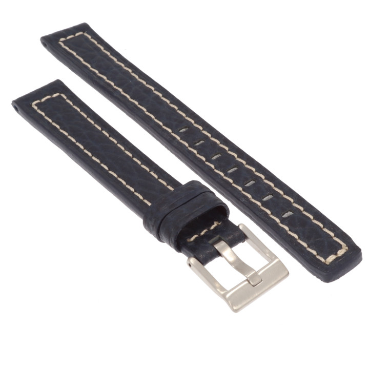 PASEK DO ZEGARKA 16 mm DILOY 362.16.5 GRANATOWY