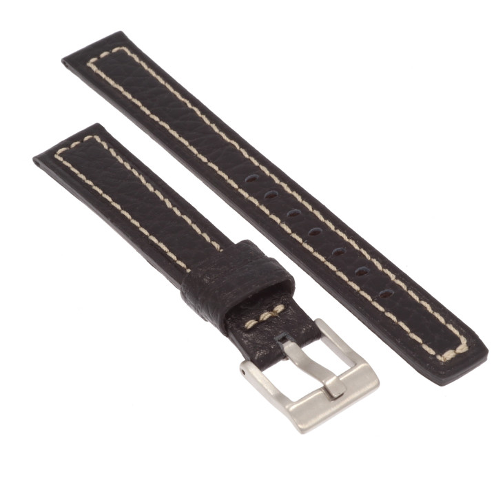 PASEK DO ZEGARKA 16 mm DILOY 362.16.1 CZARNY