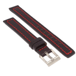 PASEK DO ZEGARKA 16 mm DILOY 362.16.1.6 CZARNY