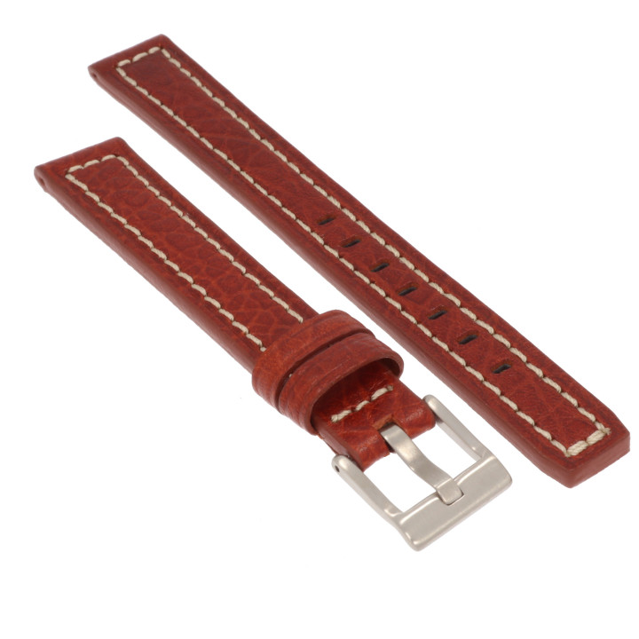 PASEK DO ZEGARKA 16 mm DILOY 362.16.8 BRĄZOWY