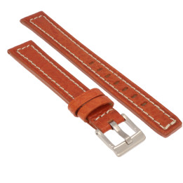 PASEK DO ZEGARKA 16 mm DILOY 362.16.3 BRĄZOWY