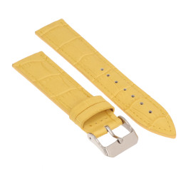 PASEK DO ZEGARKA 20 mm DILOY 379.20.10 ŻÓŁTY