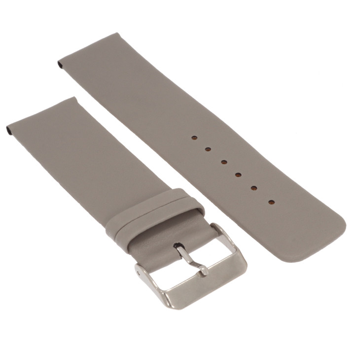 PASEK DO ZEGARKA 24 mm DILOY 327.07.24 SZARY