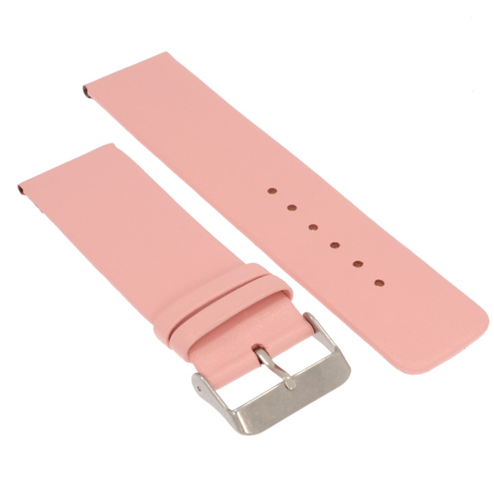 PASEK DO ZEGARKA 24 mm DILOY 327.13.24 RÓŻOWY