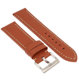PASEK DO ZEGARKA 22 mm DILOY 376.22.3 BRĄZOWY (1)