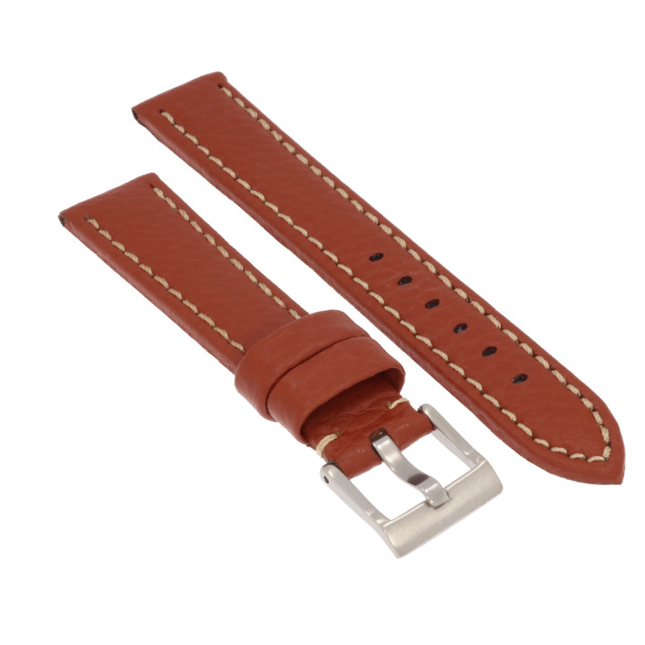 PASEK DO ZEGARKA 18 mm DILOY 376.18.8 BRĄZOWY