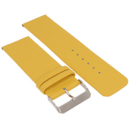 PASEK DO ZEGARKA 28 mm DILOY 327.10.28 ŻÓŁTY