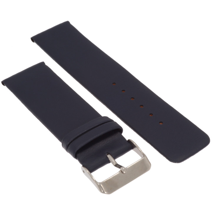 PASEK DO ZEGARKA 24 mm DILOY 327.05.24 (1) GRANATOWY
