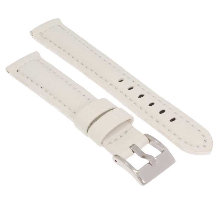PASEK DO ZEGARKA 18 mm DILOY 374.18.22 BIAŁY