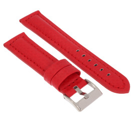 PASEK DO ZEGARKA 20 mm DILOY 374.06.20 CZERWONY