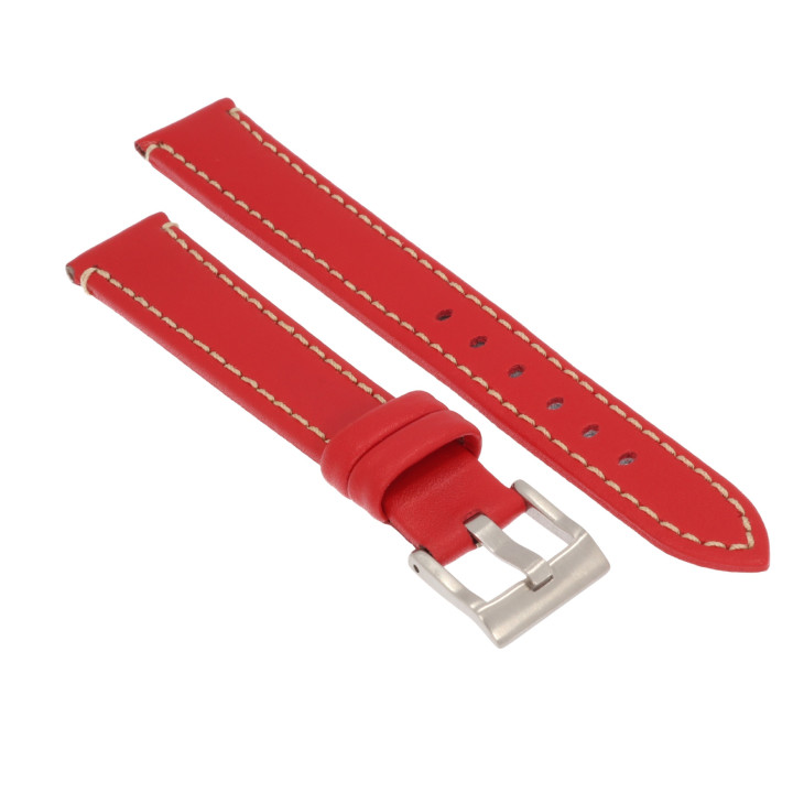 PASEK DO ZEGARKA 16 mm DILOY 373.16.6 CZERWONY