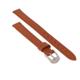 PASEK DO ZEGARKA 12 mm DILOY 304EL.12.3 BRĄZOWY