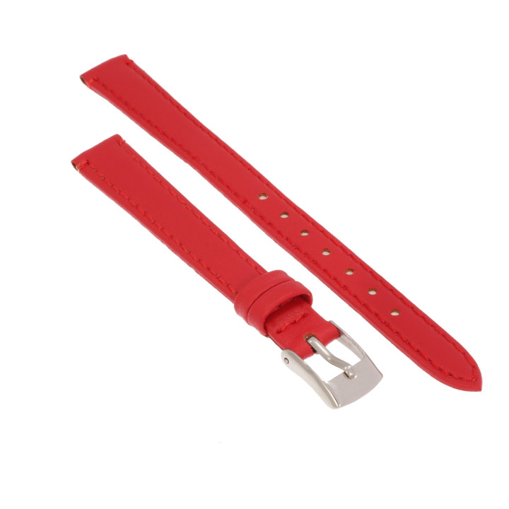 PASEK DO ZEGARKA 12 mm DILOY 304EL.12.6 CZERWONY
