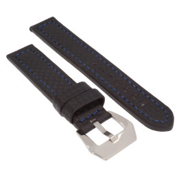 PASEK DO ZEGARKA 18 mm DILOY 382.18.1.5 CZARNY