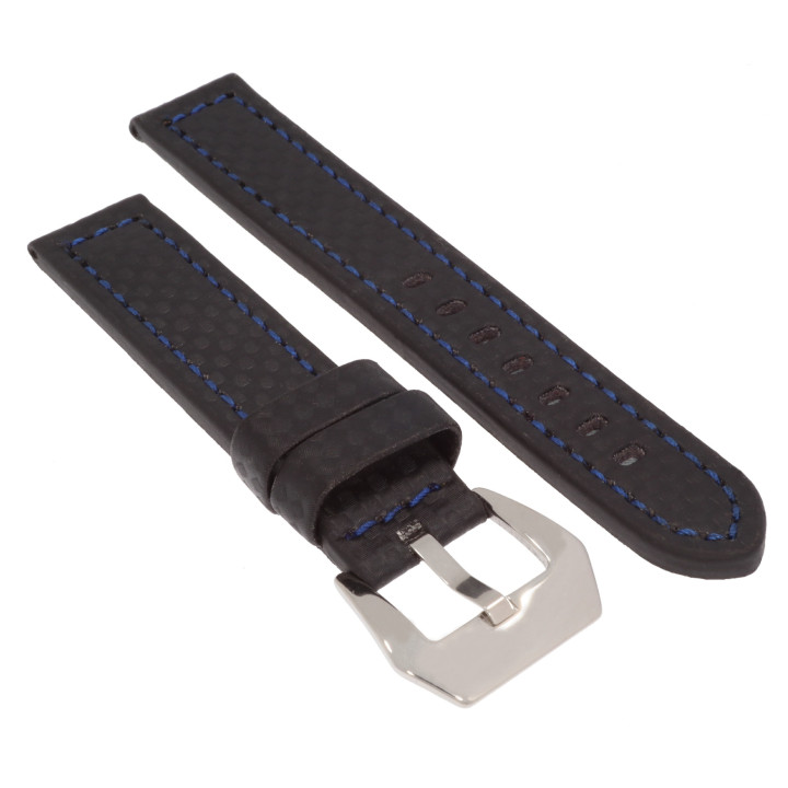 PASEK DO ZEGARKA 18 mm DILOY 382.18.1.5 CZARNY