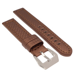PASEK DO ZEGARKA 18 mm DILOY 382.18.2 BRĄZOWY