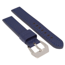 PASEK DO ZEGARKA 18 mm DILOY 382.18.5 GRANATOWY