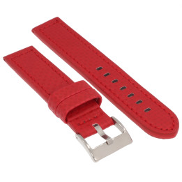 PASEK DO ZEGARKA 20 mm DILOY 382.20.6 CZERWONY