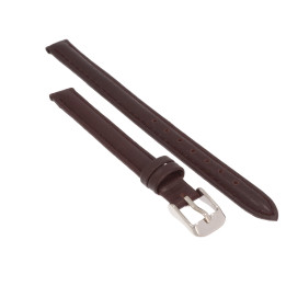 PASEK DO ZEGARKA 10 mm DILOY 302EL.10.2 BRĄZOWY DŁUGI XL