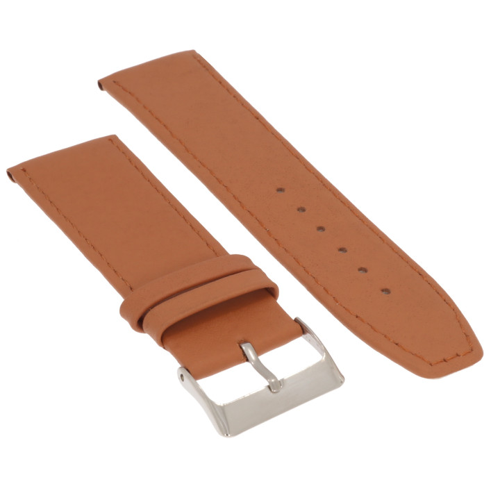 PASEK DO ZEGARKA 24 mm DILOY 366.24.3 BRĄZOWY