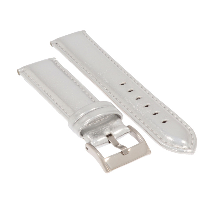 PASEK DO ZEGARKA 22 mm DILOY 369.31.22 SREBRNY