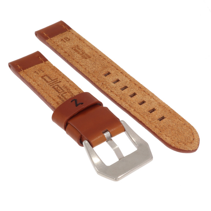 PASEK DO ZEGARKA 18 mm DILOY 384.18.8.1 BRĄZOWY